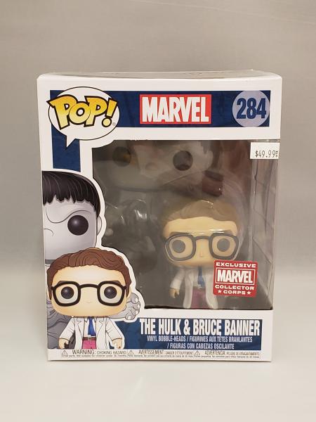hulk and bruce banner funko pop