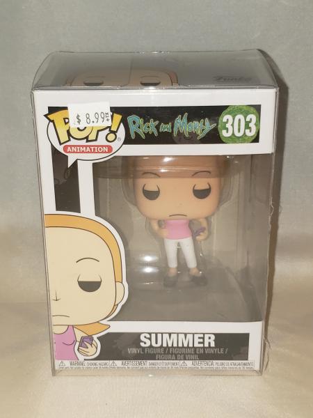 Summer 303 Rick And Morty Funko Pop!