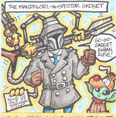 Mandalorian Inspector Gadget