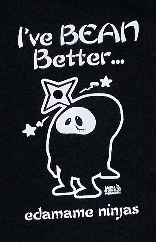 Eda*Mame Ninjas: "I've Been Better" T-shirt picture