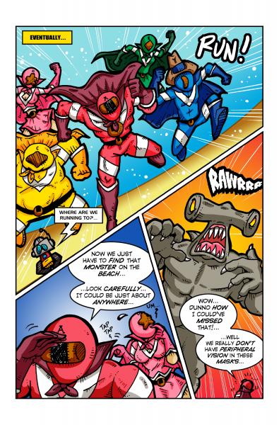 Gordon Rider VS The Ara-Rangers: Issue #2 picture