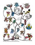 Prints: Megaman Tribute