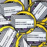 Save and Continue Original Sticker