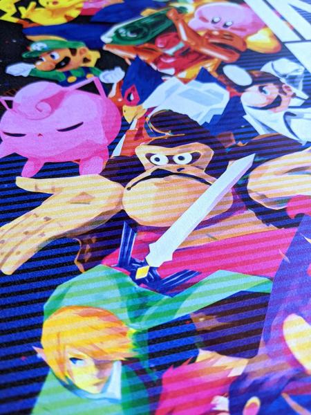 Super Smash Bros Melee 20th Anniversary - Art In Motion Poster Print picture