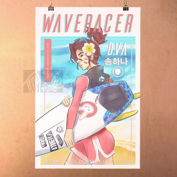 Waveracer - Overwatch Print Poster