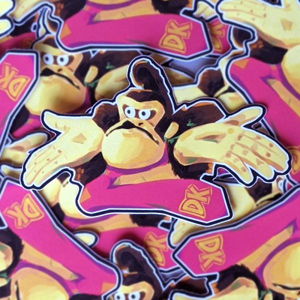 Donkey Kong Sticker Eventeny
