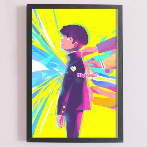 Mob Psycho 100 Poster Print - People Need People picture