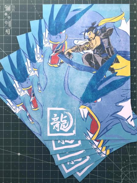 Hanzo Gyrados - Overwatch Print Poster picture