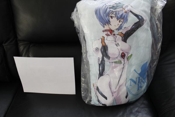 Rei Eva / Evangelion pillow from Japan
