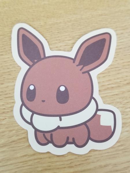 Pokemon Eevee small paper sheets picture