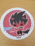 Show by Rock!! Crow Cafe paper coaster