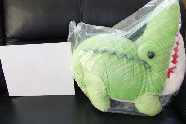 Alligator plush picture