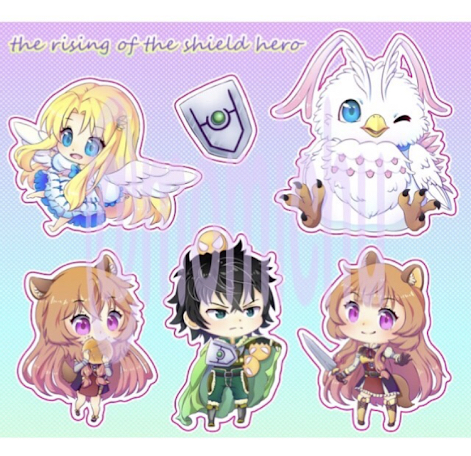 shield hero sticker set picture