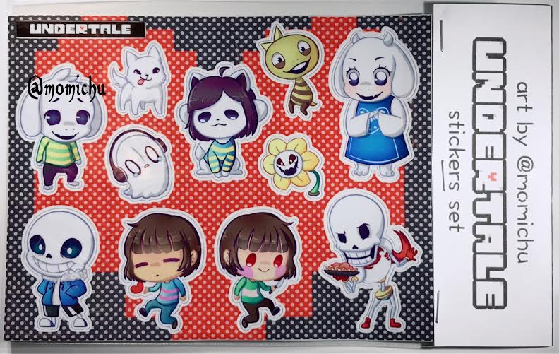 undertale sticker set picture