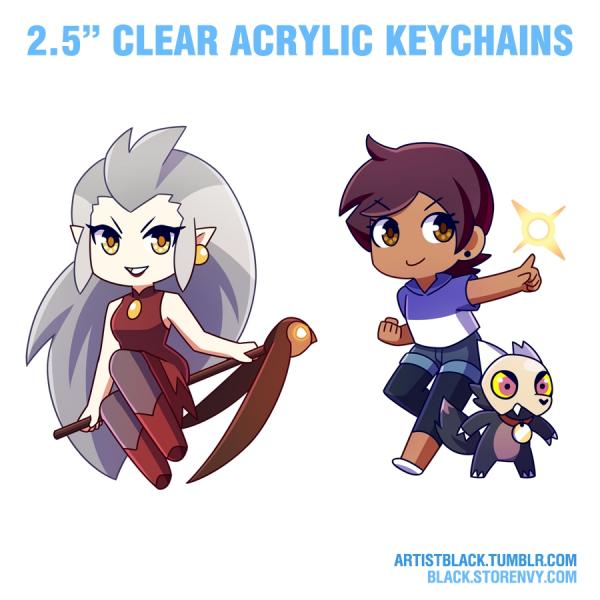 Owl House Acrylic Keychains (BOTH)