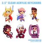 She-ra Acrylic Keychains