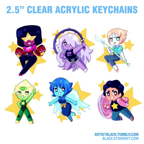 Steve Universe Acrylic Keychains