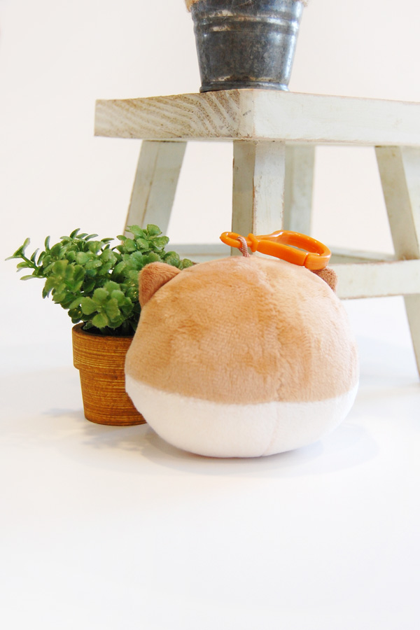 Round Shiba Keychain picture