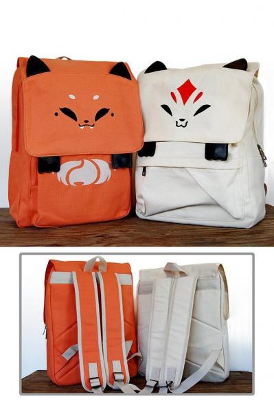 Floral Frolic Fox Backpack picture