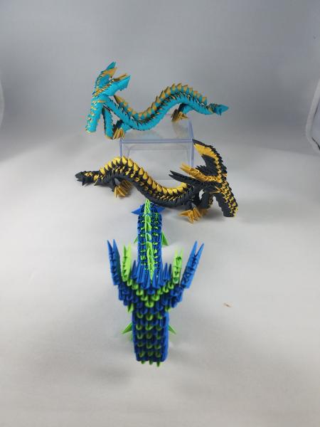 3D Origami Dragons picture