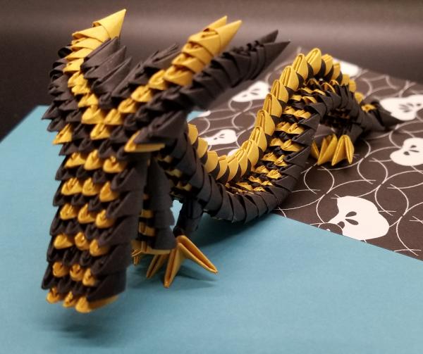 3D Origami Dragons