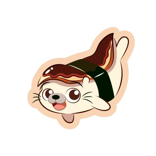 Seel Nigiri Sticker picture