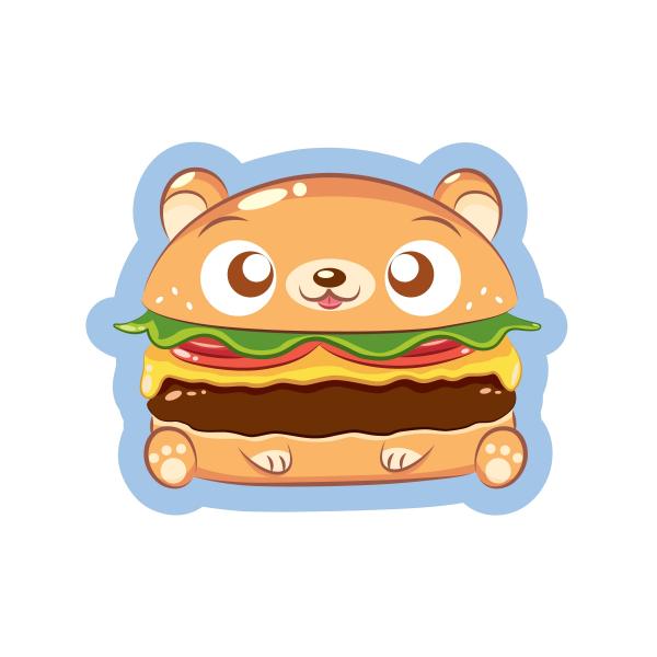 Cheesebearger Sticker