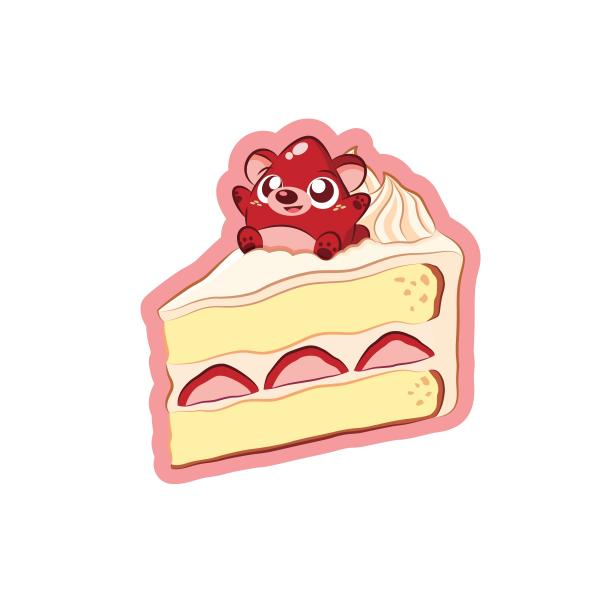 Strawbearry Shortcake Sticker