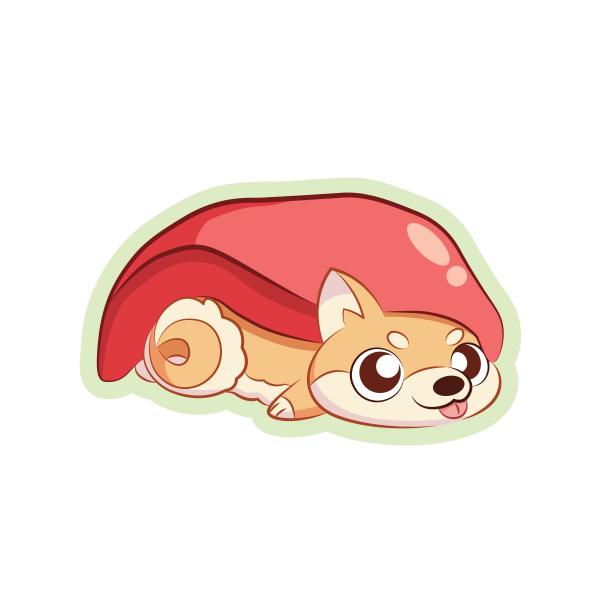 Ahi Sushiba Sticker