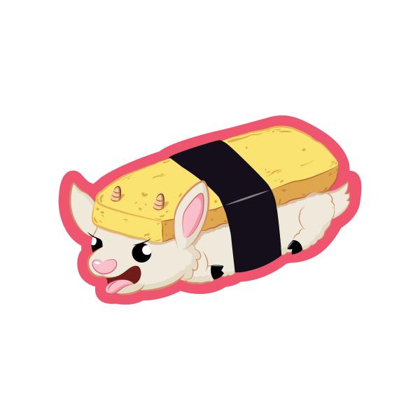 Tamagoat Nigiri Sticker picture