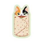 Purrito Sticker