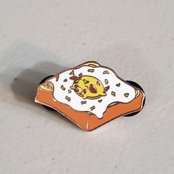 Sunny Side Pup Enamel Pin picture