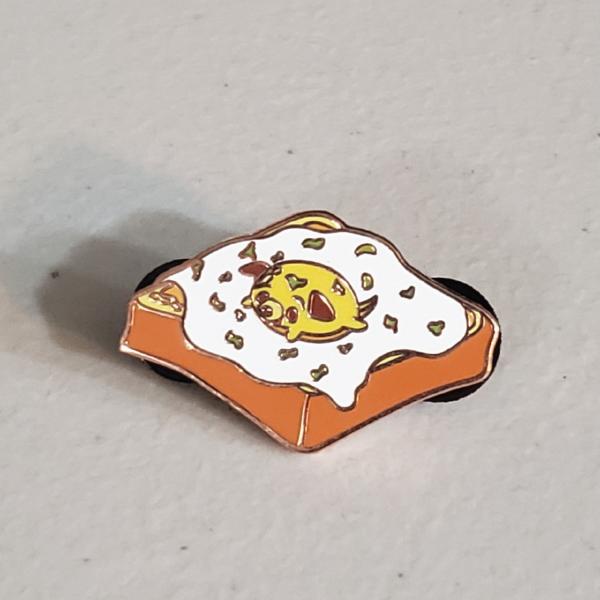 Sunny Side Pup Enamel Pin