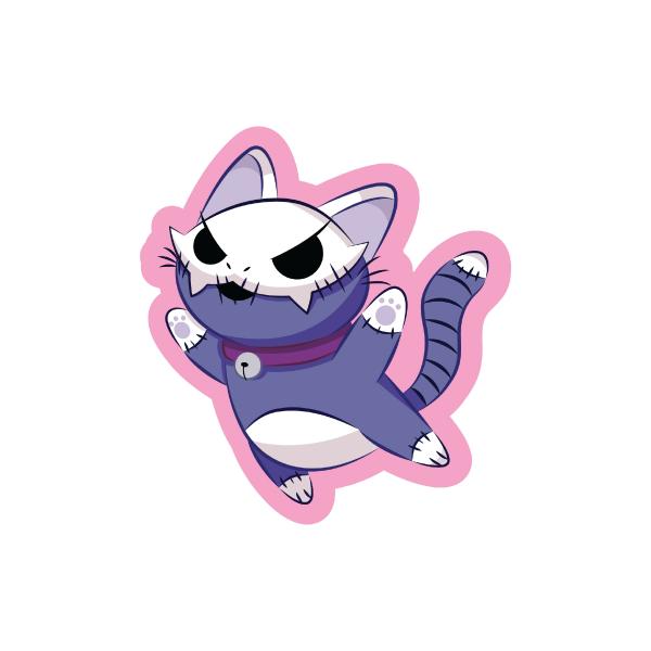 Skelekitten Sticker picture