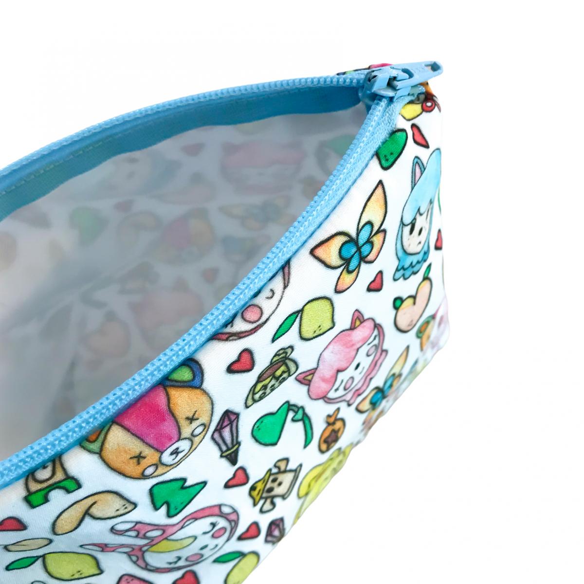 Animal Crossing Zippered Pouch Bag picture