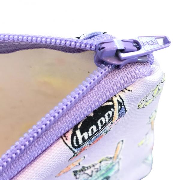 Lavender Unicorn Rainbow Sweets Zippered Bag picture