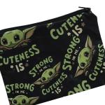 Grogu aka Baby Yoda Zippered Pouch Bag