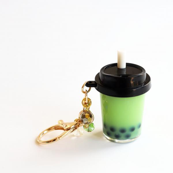 REAL LIQUID - Green Boba Keychain