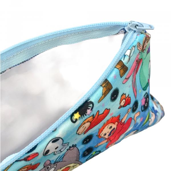 Studio Ghibli Characters Zippered Pouch Bag picture