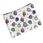 Among Us Zippered Pouch Bag