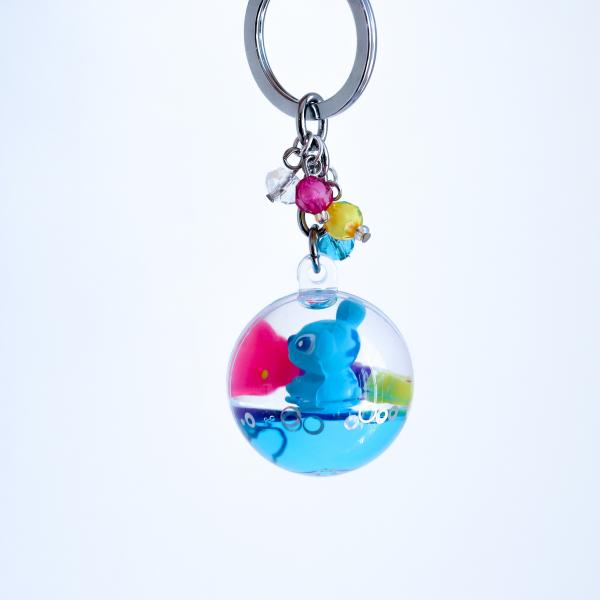 Swimming Stitch Keychain picture