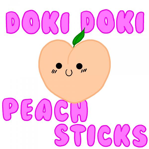 Doki Doki Peach Sticks