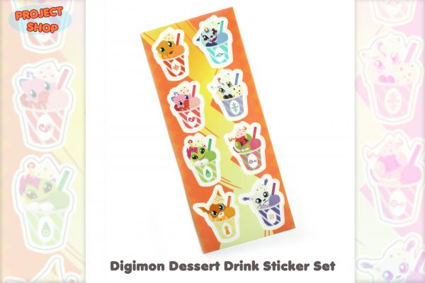 Digimon Dessert Sticker Set picture