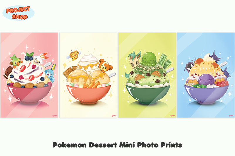Pokemon Dessert Mini Prints picture