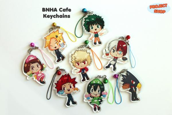 BNHA Cafe Keychains