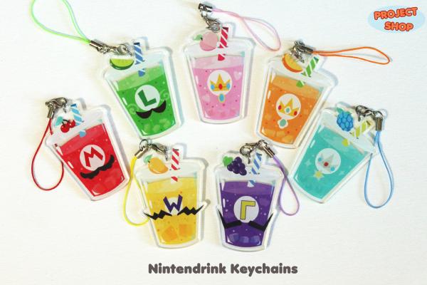 Nintendrink Keychains picture