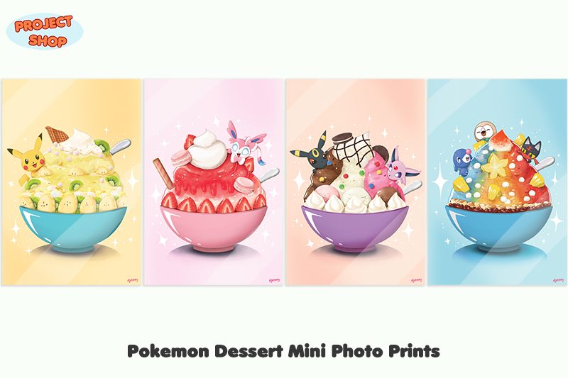 Pokemon Dessert Mini Prints picture