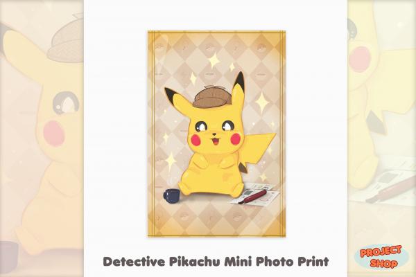 Detective Pika Photo Print picture