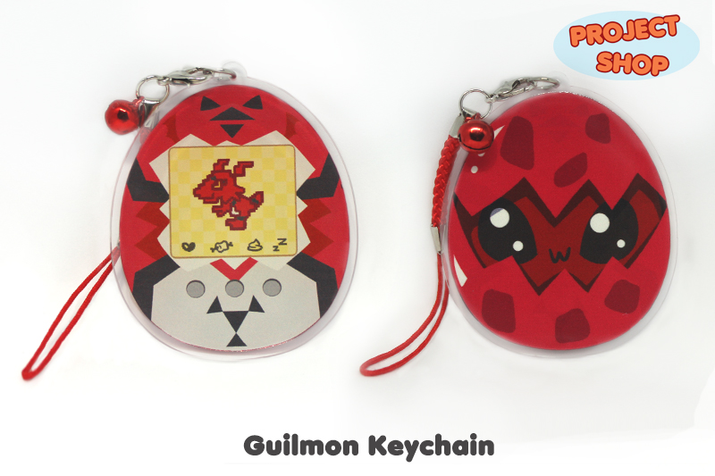 [NEW Designs!] Digi Egg Keychains picture