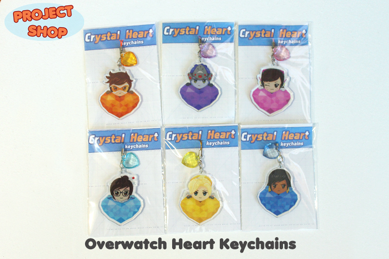 Overwatch Heart Keychains picture